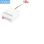 Aqara | Aqara รีเลย์ 2-Way โมดูลควบคุม Zigbee รีเลย์ไร้สาย SWITCH Controller 2 ช่อง LLKZMK11LM ทํางา