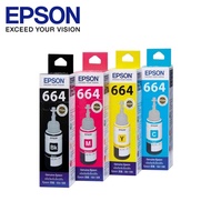EPSON T664 Ink Black.blue.red.yellow