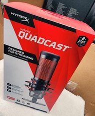 【新淨】HP HyperX QuadCast 電容式 USB 咪高峰（黑色）