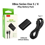 XBOX ONE Series S/X Game Console Handle Battery 1400mAh + USB Charging Cable Game Wireless Controller Battery SS/SX