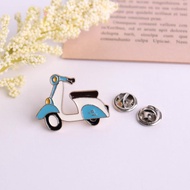 Aksesoris Mini Bross Pin Topi Baju Hijab Karakter Kartun Lucu