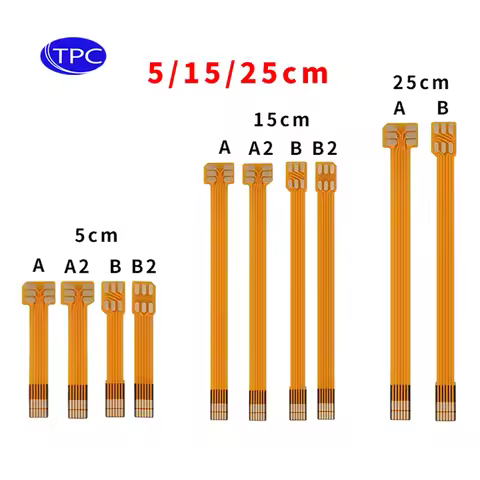 SIM Card extension converter to 3FF micro 2FF standard 4FF Nano sim card Soft Flex FPC Cable Extende
