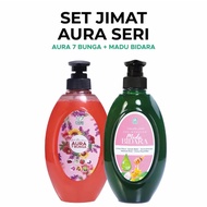 DHERBS SET JIMAT AURA SERI MANDIAN MADU BIDARA / AURA 7 BUNGA ORIGINAL HQ