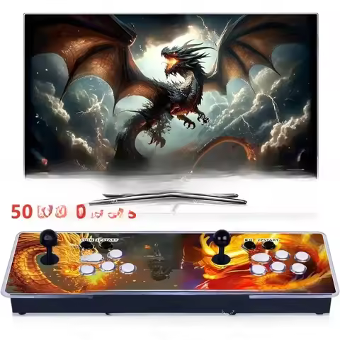 2025 New Pandora 50000 In 1 3D Box Retro High-Resolution Video Game Consolas For Home Arcade Plug An