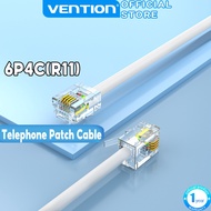 Vention 4-Core Telephone Cable Deliver Original Audio compatible 6P4C plug