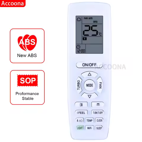 New Replacement YAP1F7 For GREE AC A/C Air Conditioner Remote Control with wifi