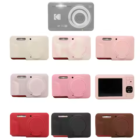 FZ55 Rubber Silicon Case Body Cover Protector Frame Skin for KODAK PIXPRO FZ55 Digital Camera
