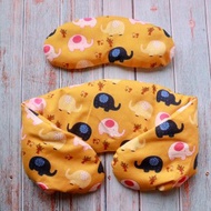 【象園】肩頸用草本熱敷墊 溫敷舒眠眼罩 微波加熱 舒緩肩頸痠痛