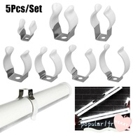 POPULAR1 5Pcs Lamp Tube Clip, Base Tool Fixing Clips Spring Terry Clip,  With Rubber Protection T3/T