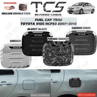 TCS TOYOTA VIOS NCP93 DUGONG 2007-2012 FUEL CAP TRIM GARNISH ACCESSORIES
