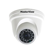Mastersat กล้องวงจรปิด CCTV IP Dome camera 1.3 MP 960P ระบบ POE เดินสายแลนอย่างเดียว 48V. ใช้ได้ไ