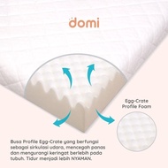 Domi Trifold Mattress 80 x 200 cm - Three-Fold Foam Mattress