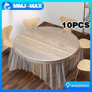 DISPOSABLE TABLECLOTH 180CMX180CM 10PCS DISPOSABLE TABLE CLOTH CODE 1247
