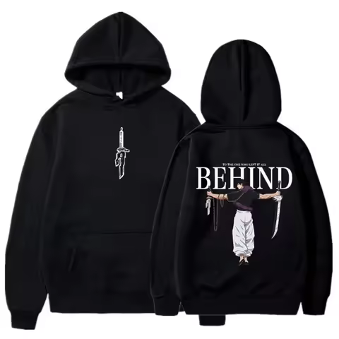 2026 Anime Unisex Fushiguro Toji Manga Hooded Pullover Gothic Sweatshirt Hip-hop Street Style Fleece