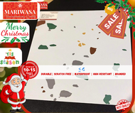 ✳️ORIGINAL MARIWASA✳️ VINYL TILES WHITE MARBLE 12X12INCH 40PCS
