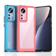 Ốp điện thoại chống sốc acrylic cho Xiaomi 14 13 Pro mi 12 Lite 13t 12t Redmi Note Note 12 Pro 4G 12
