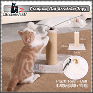 Scratching Post With Wand, Sisal Cat Tree Scratcher