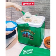 TERMOS BUNTON Lion Star I-10 Square Rice Ice Box 10 Liter Cooler Box Thermos Food Grade Plastic Ice 