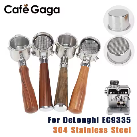 51mm Coffee Bottomless Portafilter Naked For Delonghi La Specialista EC9335 EC9155 9 Series Espresso