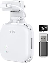 HomeMount 64GB Micro SD Card Outlet Wall Mount for Blink Sync Module XR with Short Cable, Save Space