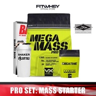 [ชุดโปรโมชั่นเซ็ต] VITAXTRONG MASS STARTER WHEY PROTEIN (6 LB) MASS GAINER PROTEIN 70G | โปรตีนเพิ่ม