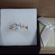 10k saudi gold ring-750