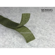 Army Green Velcro Sewing Materials DIY Repairing Fastening Tape