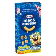 [AMERICAN PRODUCT] SpongeBob Shaped Kraft Mac And Cheese Pasta - 156g Box