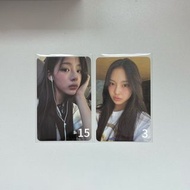 newjeans njz minji hyein 小卡