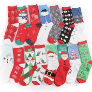 Christmas Socks Winter Thermal Warm Christmas Mixed Middle Tube Socks Funny Christmas Gift