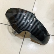 CJ Ebike Calf carbon water paint Small Fender Front Fiber Transfer