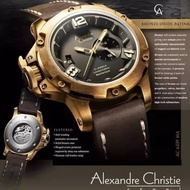 Alexandre Christie AC 6339 Automatic Bronzium Limited Men Original / J