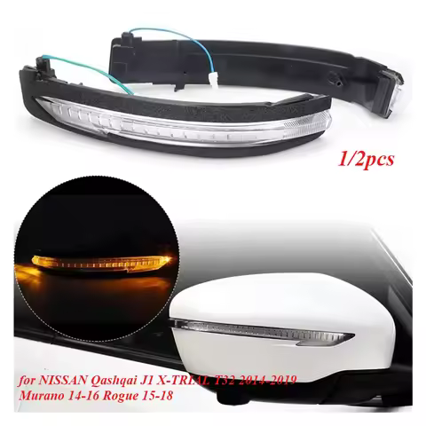 for NISSAN Qashqai J1 X-TRIAL T32 2014-2019 Murano 14-16 Rogue 15-18 26165-4CL0B 26160-4CL0B LED Sid