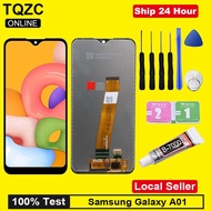 TQZC Original LCD For Samsung Galaxy A01 A015 LCD Display Touch Screen Digitizer Assembly Replacemen