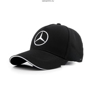 ✦Ready Stock✦ topi lelaki original New baseball cap embroidery car logo car cap Mercedes mercedes ca
