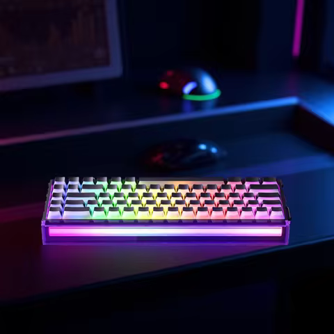 AULA HERO 68HE Magnetic Switch Keyboard RGB Gaming Mechanical Keyboard Rapid Trigger 8K Return Wired