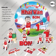 B85 - Arsenal football team birthday Combo for boys