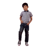 Boys' Collared T-Shirt AMI KIDSOriginal