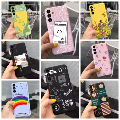 For Samsung Galaxy A34 A 34 5G Case 3D Cute Shockproof Silicone Cartoon Back Cover For Samsung A34 S