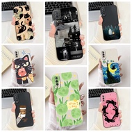 Vivo S1 V1907 Case Fashion Cute Cat Aesthetic Flowers Cool Silicone Back Cover Vivo S1 Vivo 1907 Pho