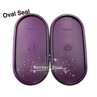 Tupperware Modular Mates Oval Seal Lid Cover (1pc) Purple/Red