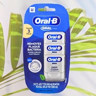 ไหมขัดฟันกลิ่นมิ้นท์ ลื่นลึกสะอาด ยาว 40 เมตร Glide Pro-Health Deep Clean Floss Cool Mint 40m (Oral