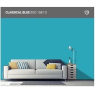 Nippon Paint Weatherbond Flex - CLASSICAL BLUEBGG 1581 D - 5L