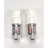 2pcs LED 7440 Red Light T20 992 80W Turn Signal Turn Signal Reversing Light IC Constant Current High