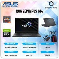Laptop Gaming ASUS ROG G15 RTX3080 Ryzen 9 RAM 24GB 1TBSSD Layar 165Hz