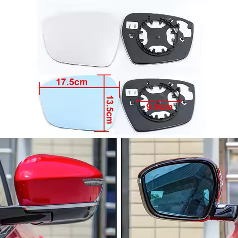 For Geely Coolray / Coolray Pro Car Accessories Rearview Mirror Lenses Reflective White Blue Glass L