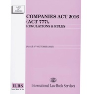 COMPANIES ACT 2016 (ACT 777) REGULATIONS & RULES  [As At 5th OCTOBER 2025) PMKL