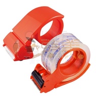 Tape Cutter Sealing 2 Inch Glue Table 2 90 Yards Transparent 48mm Made In Taiwan [soLife]