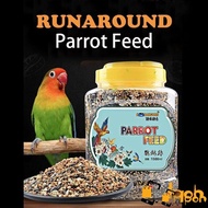 Runaround Parrot Feed 1200ml/850g cockatiel Lovebird Sun conure Budgerigar small parrots bird food