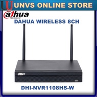 DAHUA 8CH WIRLESS NVR SUPPORT DAHUA WIFI CAMERA NVR1108HS-W-S2 8Channel